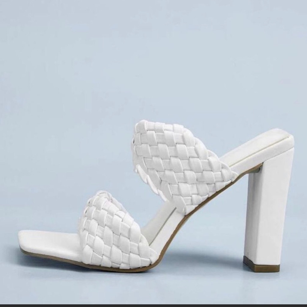 Brand New White Sandals Size 36